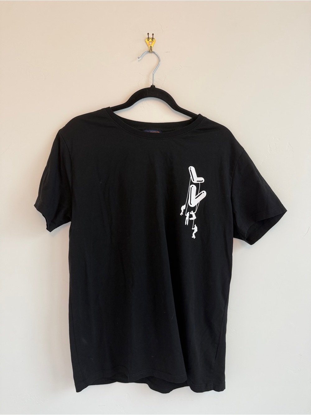 RARE LOUIS VUITTON x VIRGIL ABLOH Floating Logo Deconstructed T Shirt